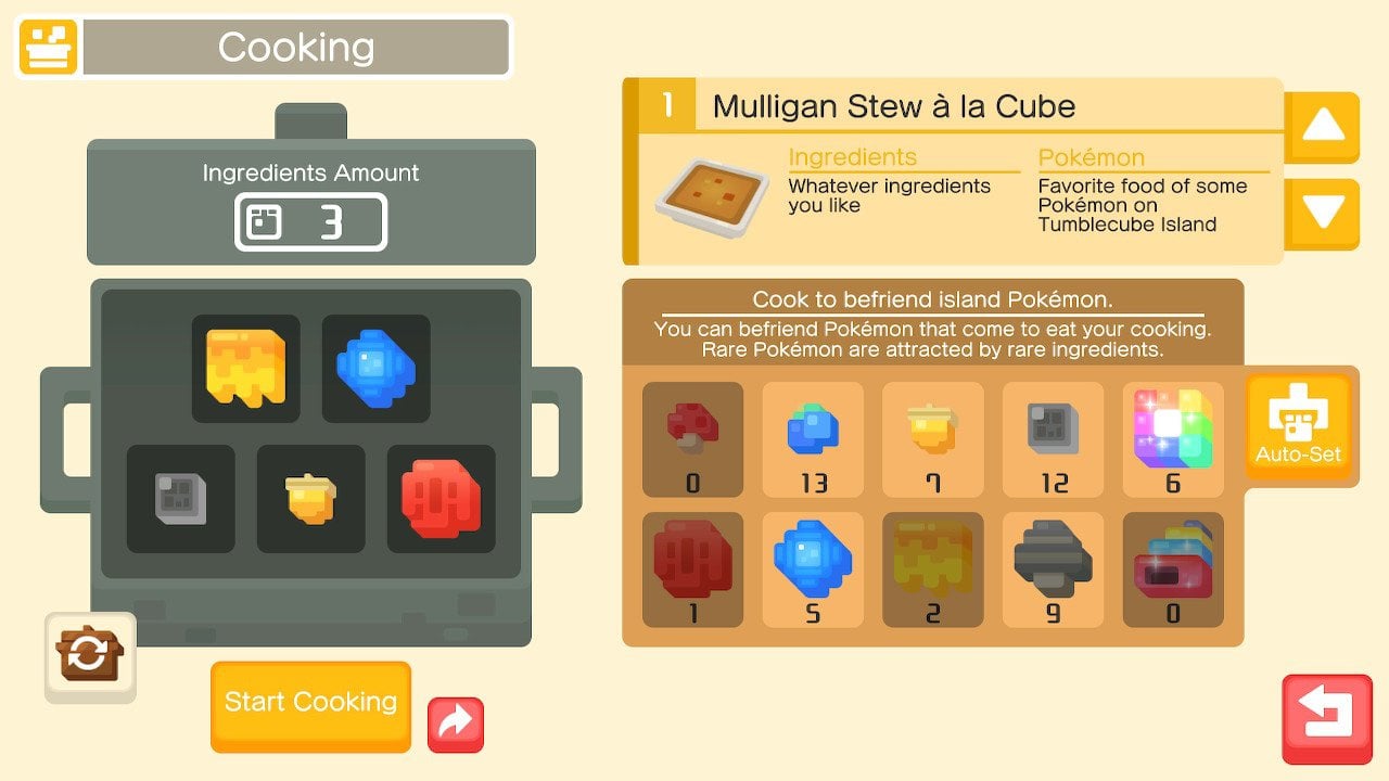 Pokémon Quest - Decorations