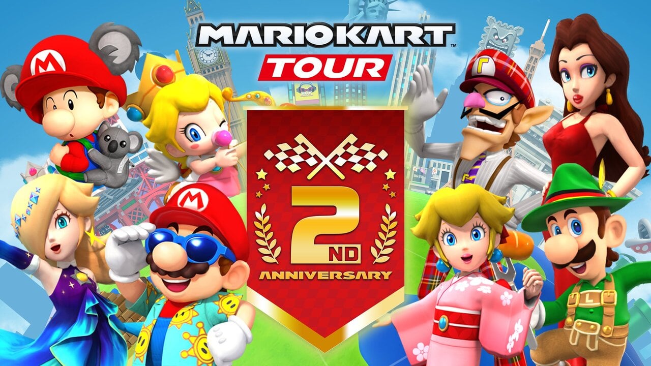 Mario Kart Tour在下周成立2週年之前嘲笑新活動