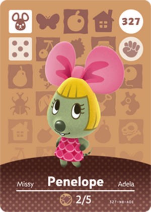 Penelope amiibo card
