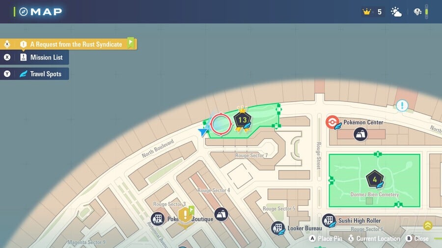 Pokémon Legends: Z-A - Wild Zone 13