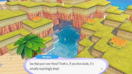 Learning how to dive in Pokémon Pokopia