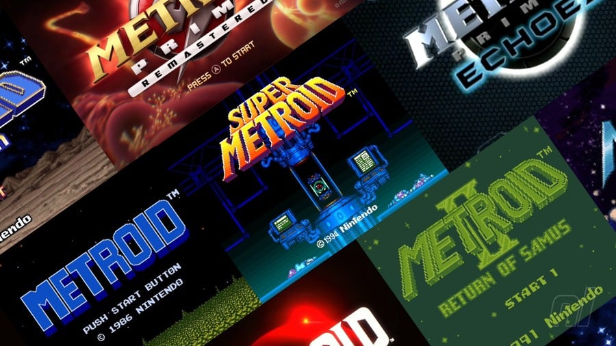 Metroid Prime Title Screen