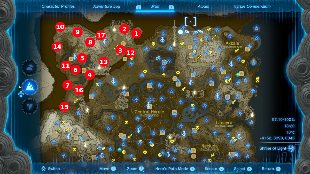 Zelda: Tears Of The Kingdom: All Shrine Locations And Maps | Nintendo Life