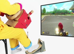 The Nintendo Labo Vehicle Kit Will Work With Mario Kart 8 Deluxe On Switch