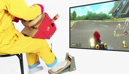 The Nintendo Labo Vehicle Kit Will Work With Mario Kart 8 Deluxe On Switch
