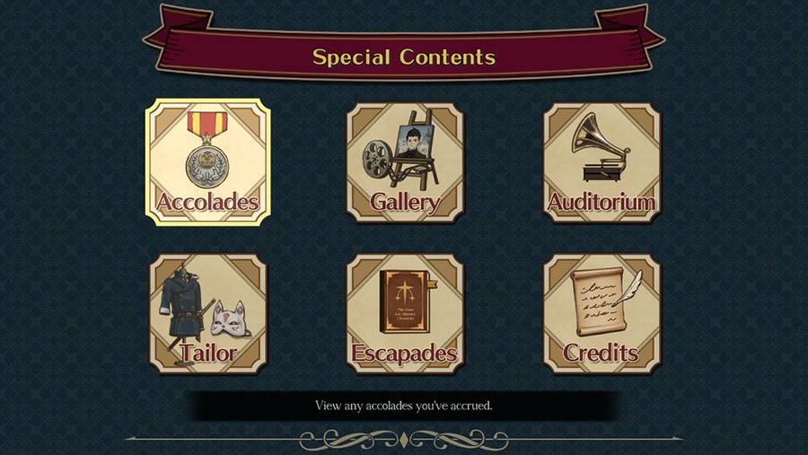 The Great Ace Attorney Chronicles: Special Contents