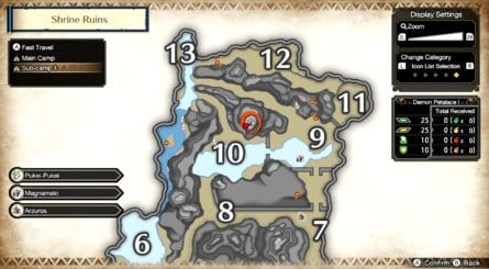 Monster Hunter Rise Sub-Camp Locations - Guide | Nintendo Life