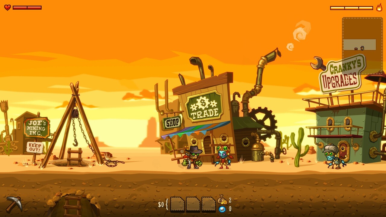 SteamWorld Dig では 3DS バージョンを持っている人向けに Wii U が割引される可能性があります