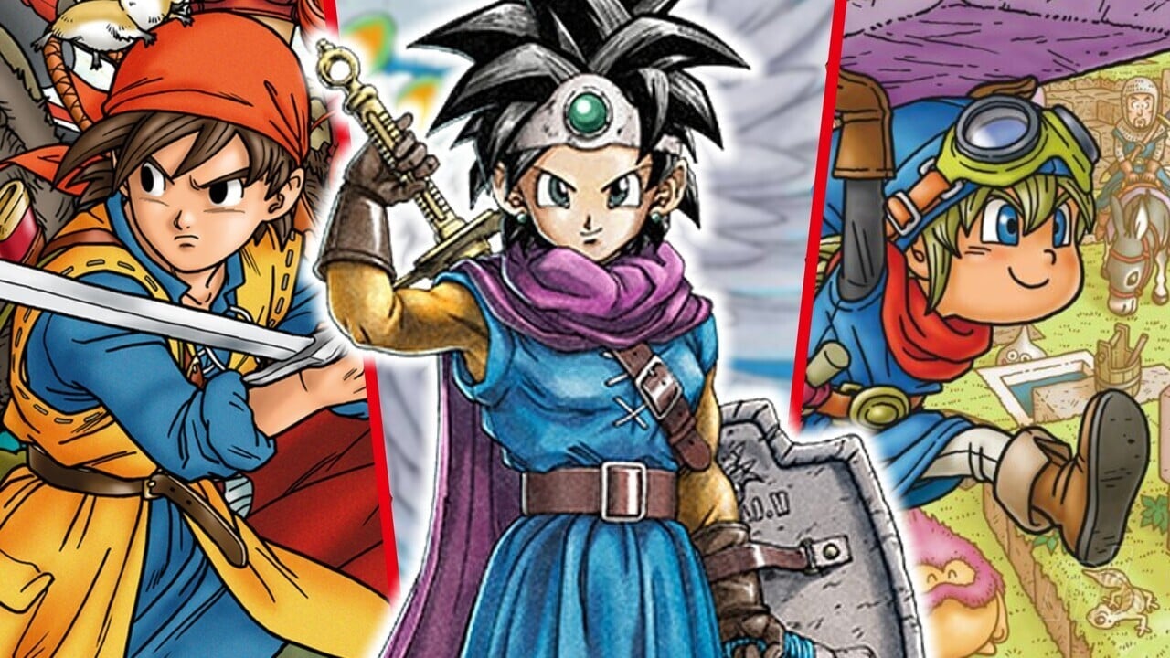 Dragon quest iv store v vi switch