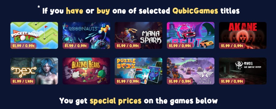This is what you see on your website. Owning or buying any of these games will unleash a lot of great deals right in front of you.