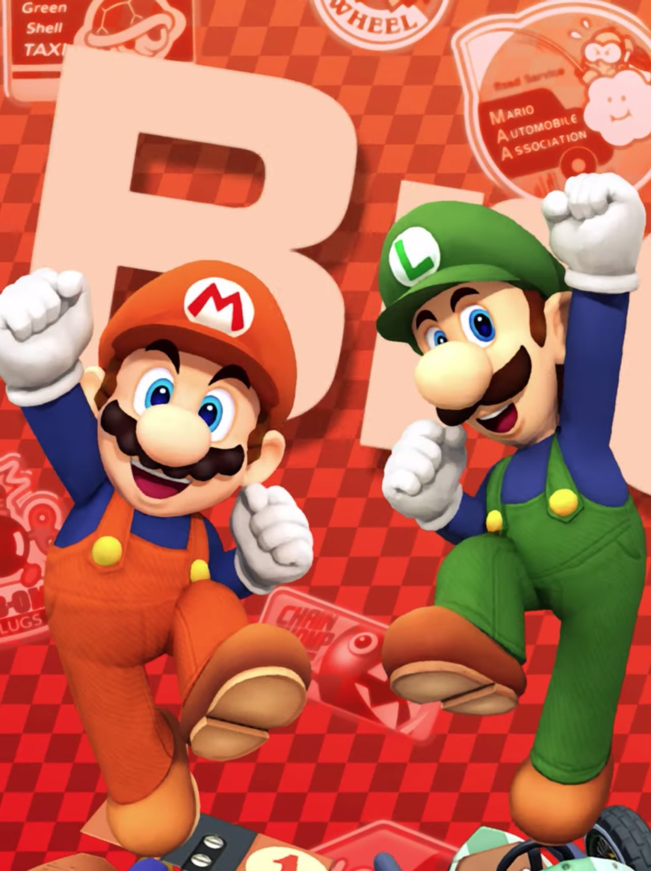 Brothers do battle in the Mario Kart Tour Mario vs. Luigi tour