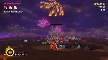 Donkey Kong Bananza Re-Peekabrusier Landfill Layer Boss