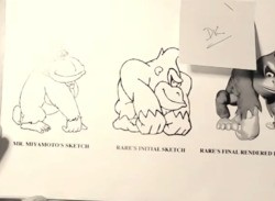 27 Years Later, Early Donkey Kong Country Concept Sketches Are Revealed To The World