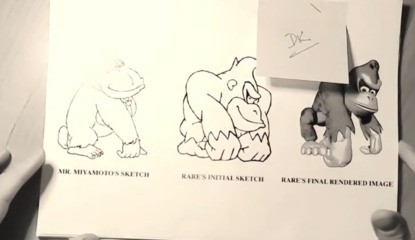 27 Years Later, Early Donkey Kong Country Concept Sketches Are Revealed To The World