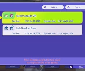 Pokémon Champions Mystery Gift