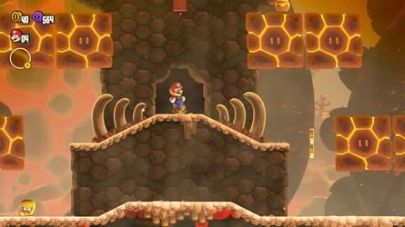 Super Mario Bros. Wonder: World 6 - Hot-Hot Hot! 6