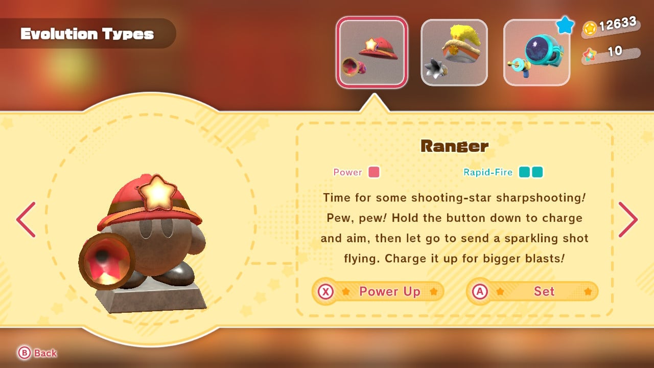 The Ranger Ability Color Pack [Kirby and the Forgotten Land] [Mods]