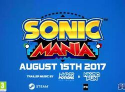 Steam Trailer Gives 15th August Release Date for Sonic Mania