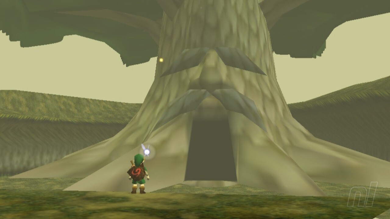 Zelda Ocarina Of Time on N64 : Inside the Deku Tree