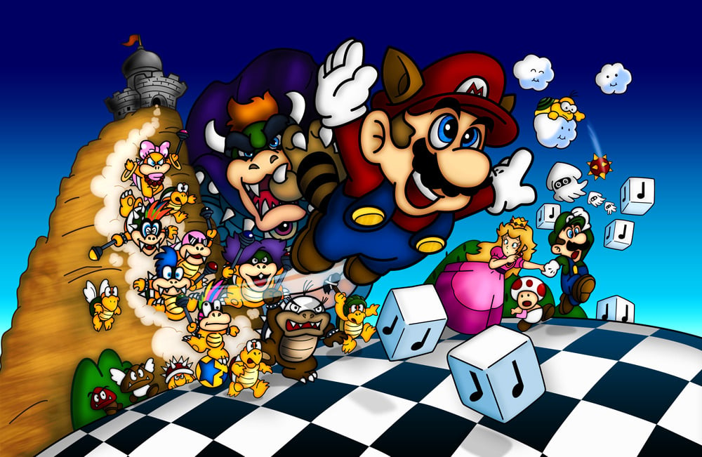 super mario 3 wallpaper