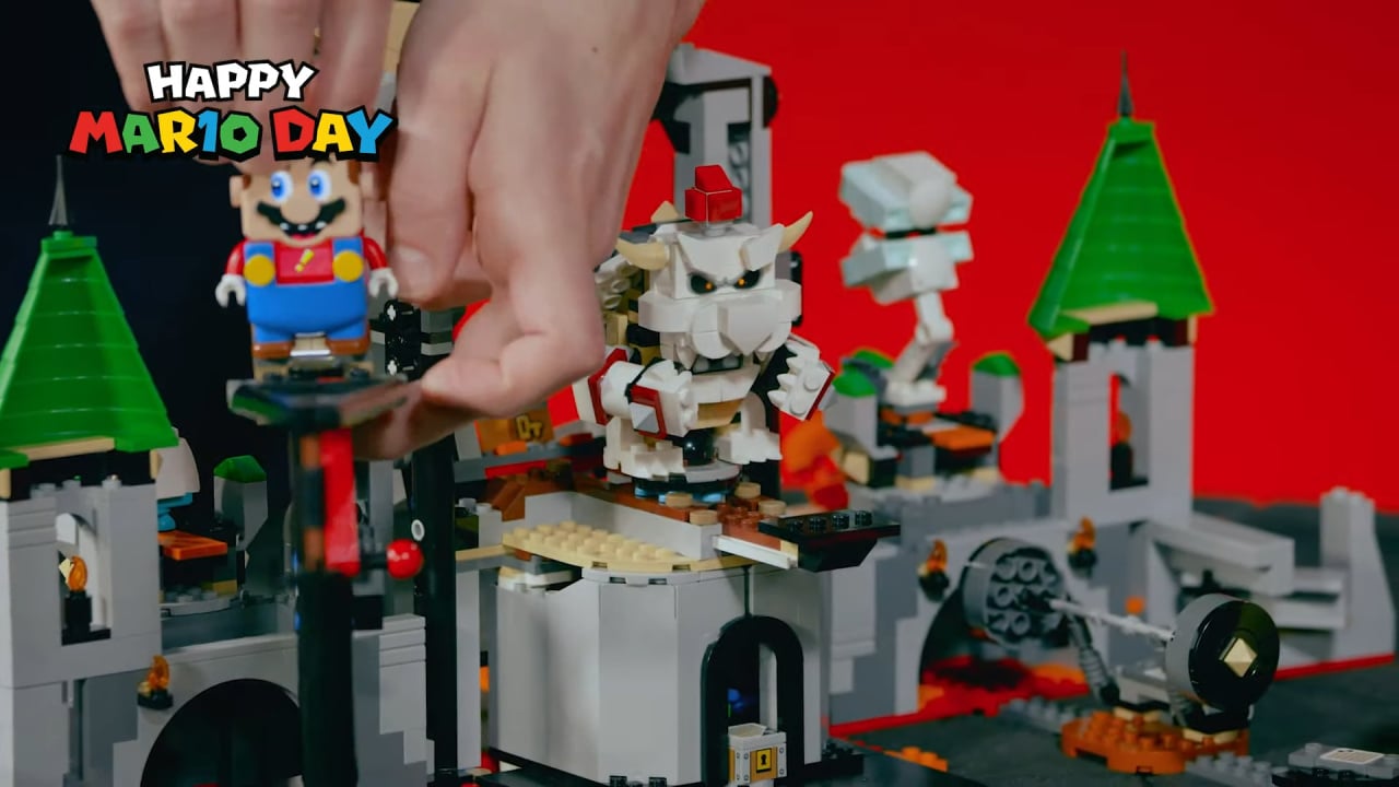 Lego's latest Super Mario set is Dry Bowser Castle and it's out in