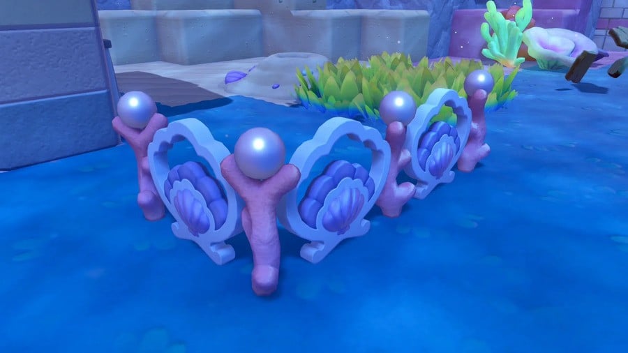 Seashell Fencing in Pokémon Pokopia