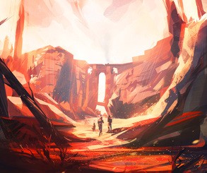 Some of the concept art for the game