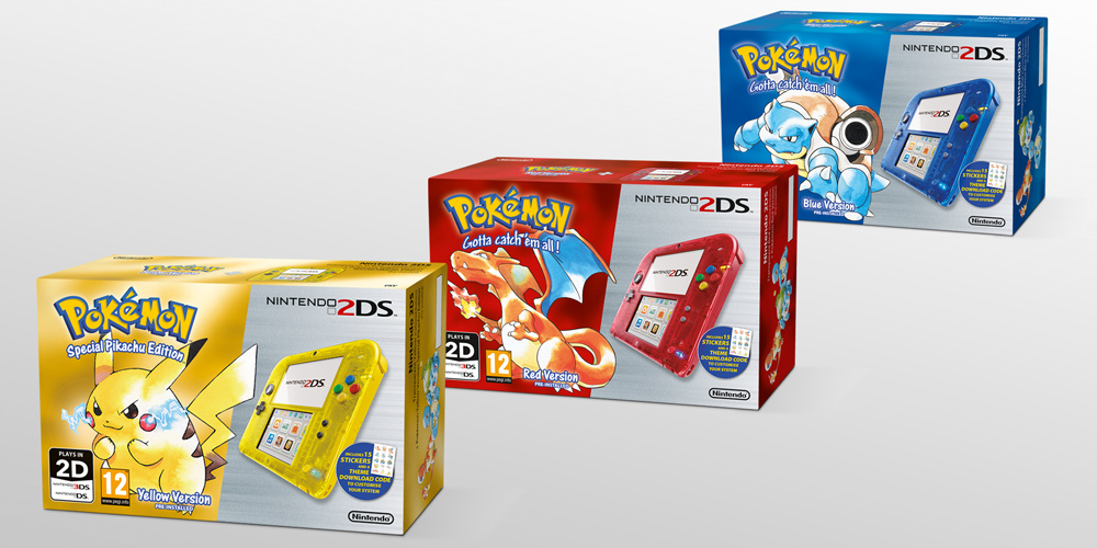 Pokemon Red, Blue, Yellow, & Green Download Cards for 3DS, with Extras! -  Hackinformer