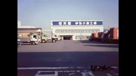 On the left - Nintendo's new museum, on the right - the original Nintendo Uji Ogura Plant (1992)