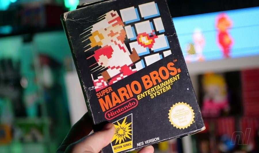 Super Mario Bros. NES Box