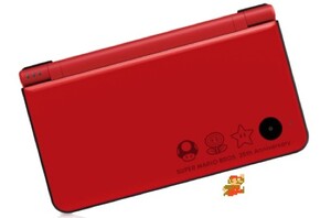 Mario has his own DSi XL design, of course