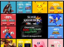 Nintendo Confirms Loads of "Veteran Fighters" eShop Discounts to Celebrate Super Smash Bros.