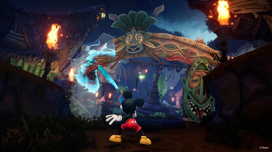 Screenshots from Disney's Mickey Epic