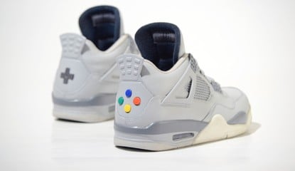 Check Out These SNES Inspired Sneakers