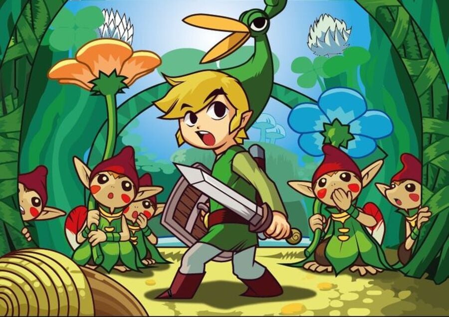 Legend of zelda minish cap прохождение