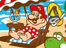 Mario's Nips Are Back In This Beachy Nintendo Pic