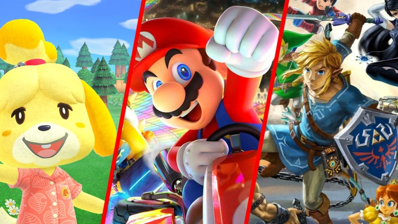 top selling nintendo switch games