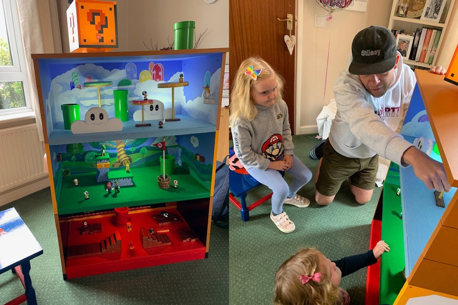 Home Made Super Mario World Play Set