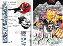 Hand-Drawn Guide To Contra Proves The Pen Is Mightier Than The Keyboard