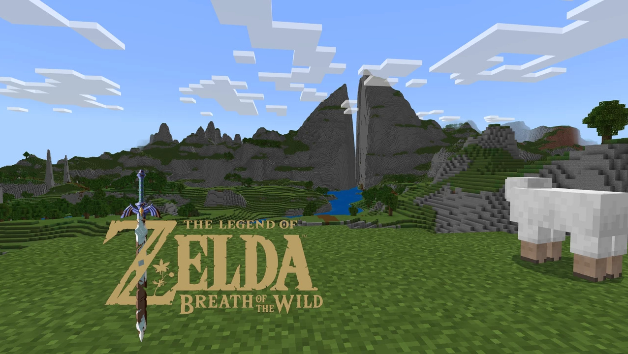 Zelda Fan Recreates Breath Of The Wild Map In Minecraft