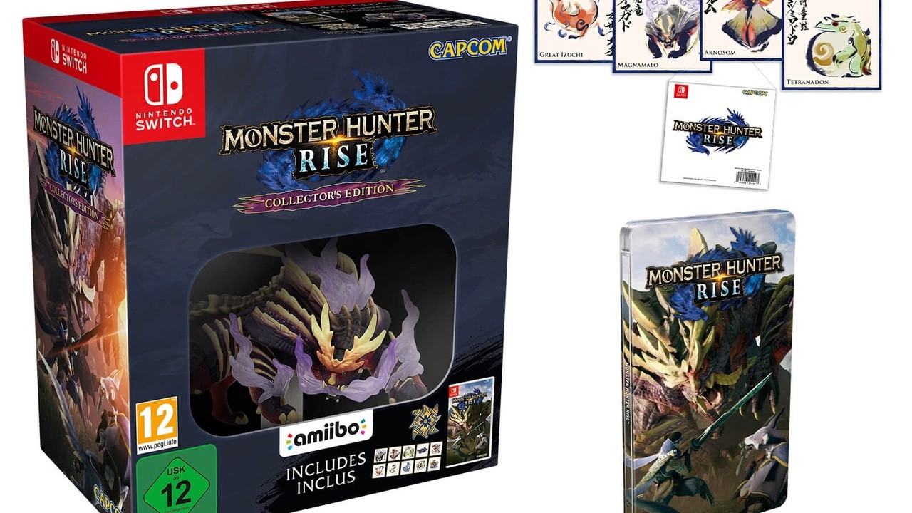 Video: Check Out This Unboxing Of The Monster Hunter Rise Collector's  Edition | Nintendo Life