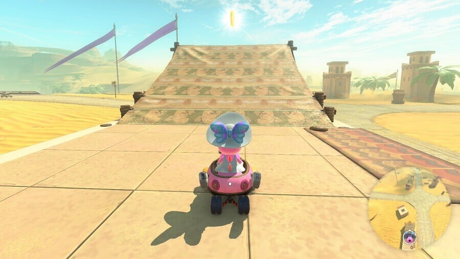 Mario Kart World - Free Roam Peach Medallion