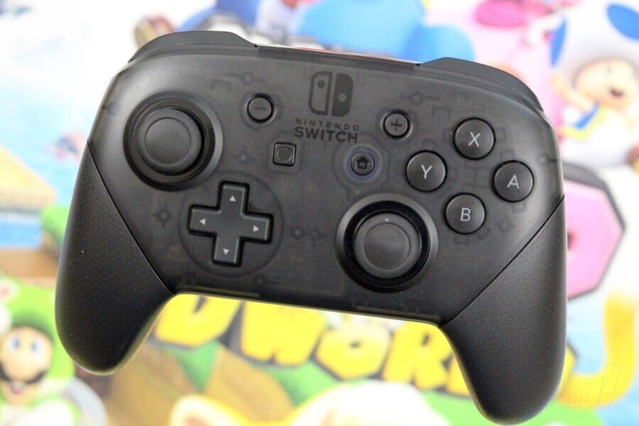 Every Switch Pro Controller contains a hidden message on its main board. What does it say?