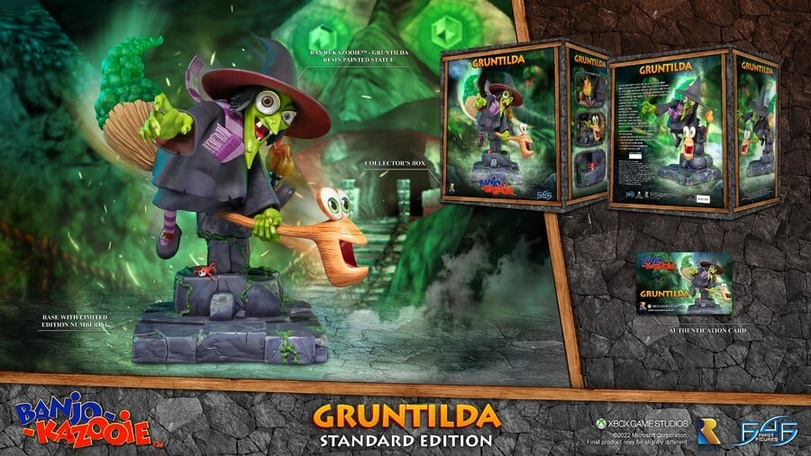 Banjo Kazooies Gruntilda Gets Stunning Statue Pre Order Now Or Else