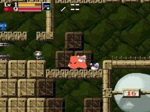 It's Cave Story on the go!