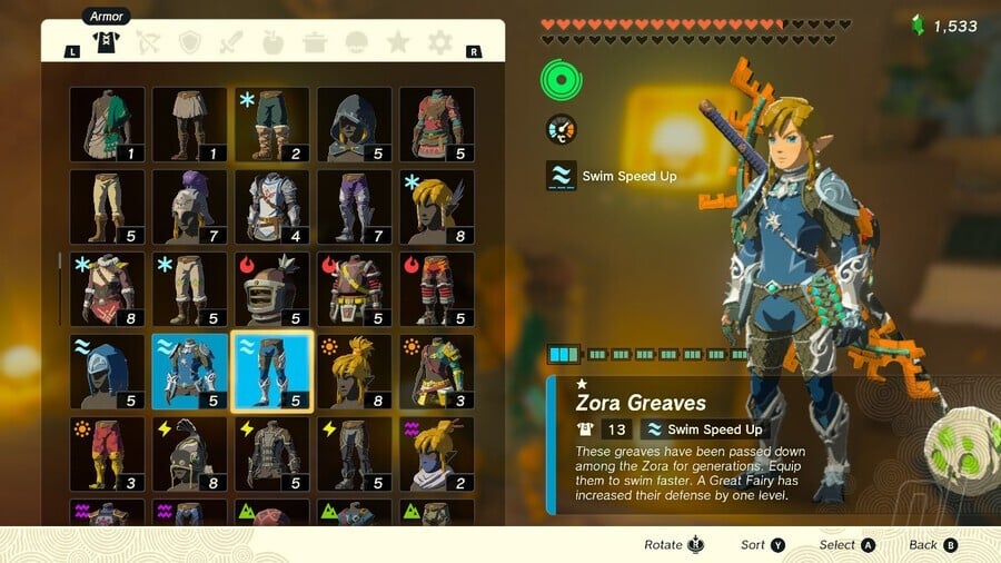 Zelda: Tears Of The Kingdom: All Armour Locations And Best Armour Sets 98