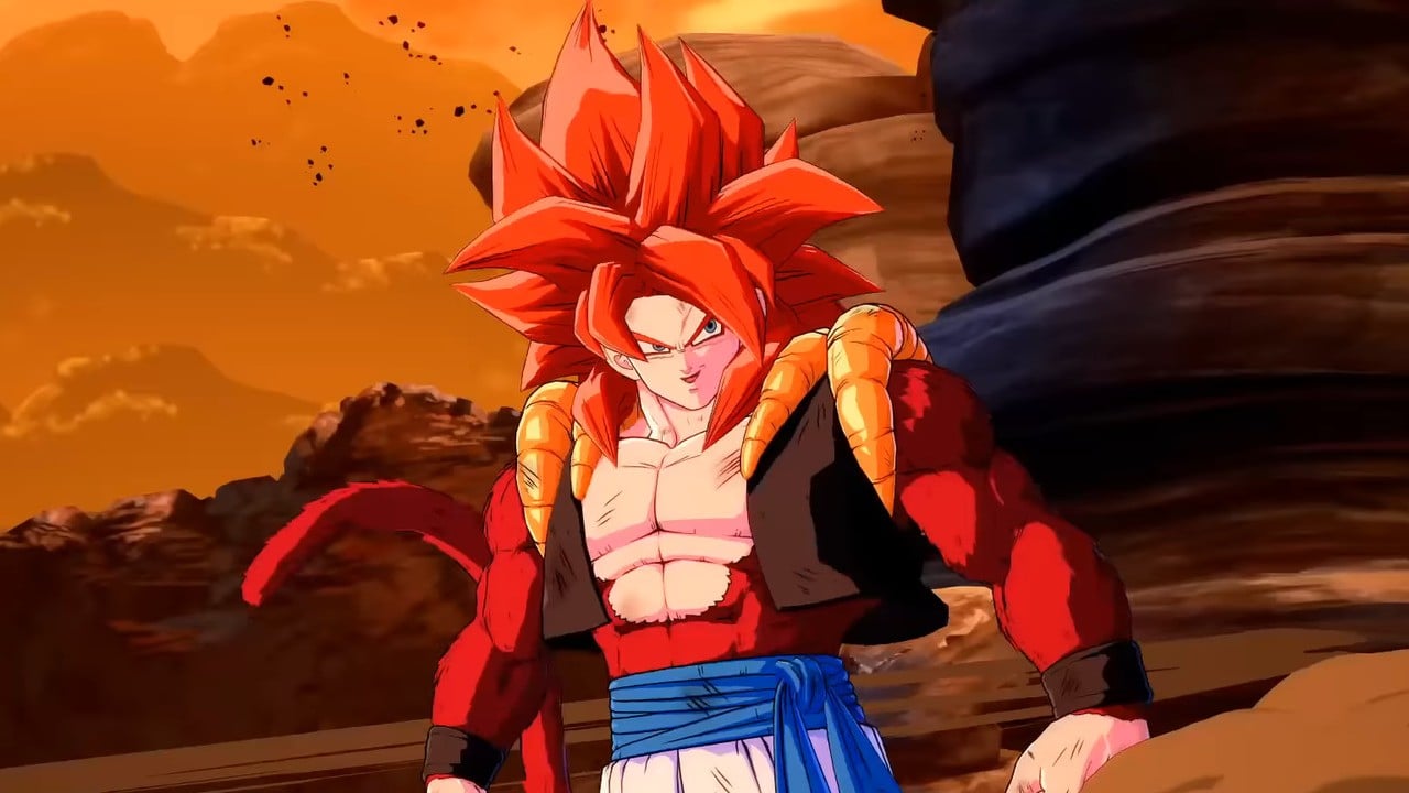 Dragon Ball FighterZ Reveals Super Saiyan 4 Gogeta Gameplay