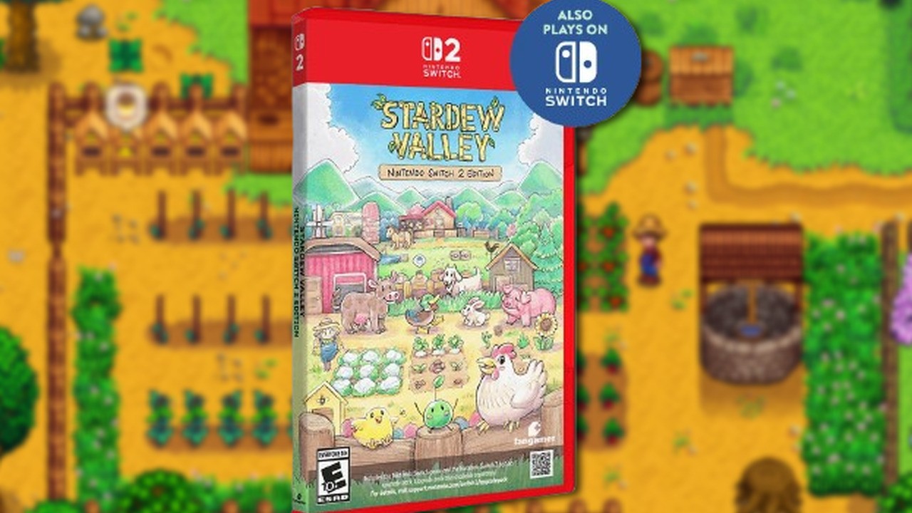 Stardew Valley - Switch 2 Edition Physical Release Announced, Pre