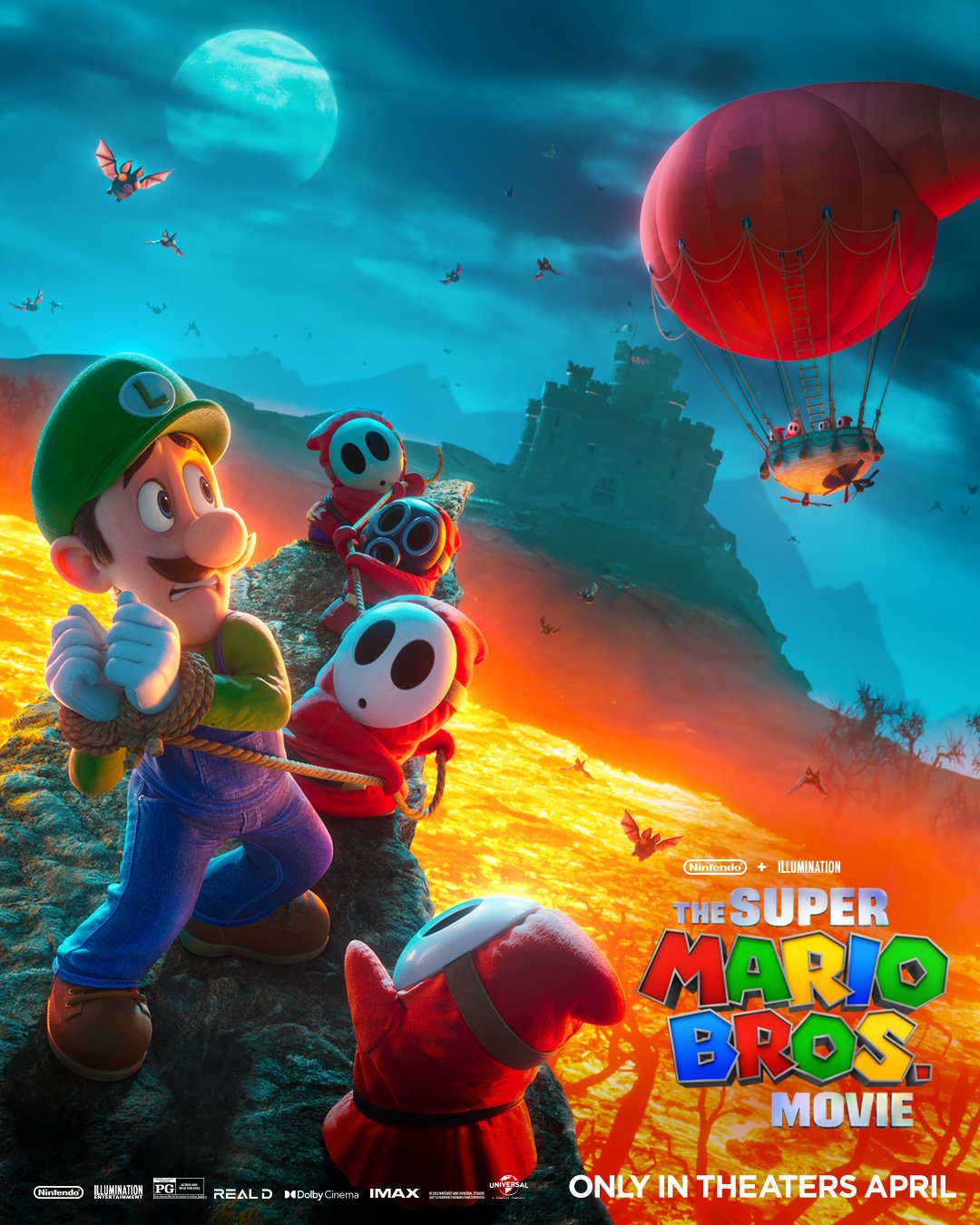 New Bowser The Super Mario Bros Movie 2023 Poster, Super Mario