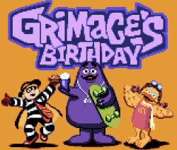 Grimace's Birthday Cover